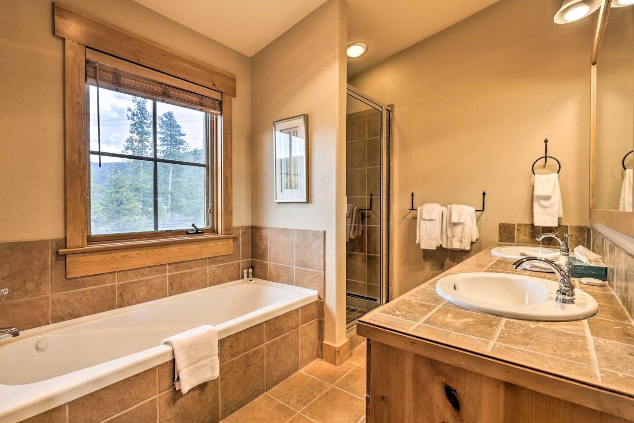 Keystone Condo On Golf Course With Mountain View Exterior foto